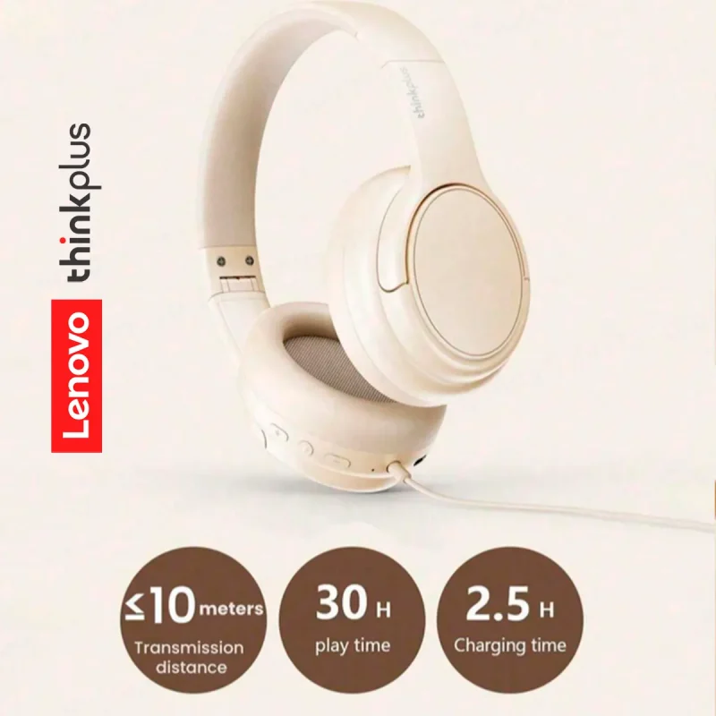 Lenovo Bluetooth Headphones with 30 Hours Play Time - Image 5