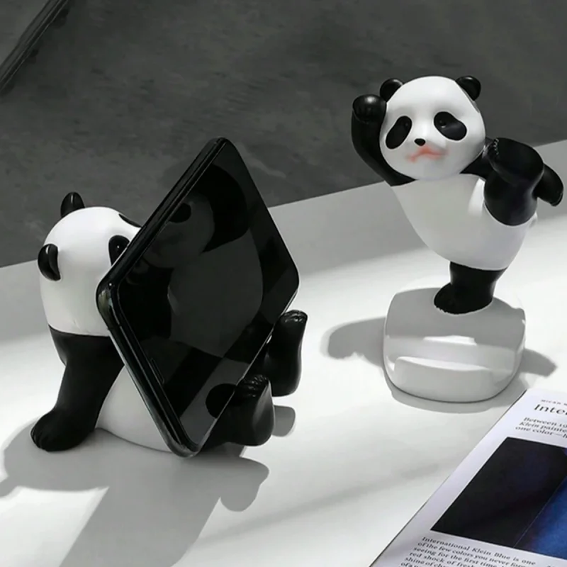 Cute Creative Panda Phone Holder & Tablet Stand - Image 2
