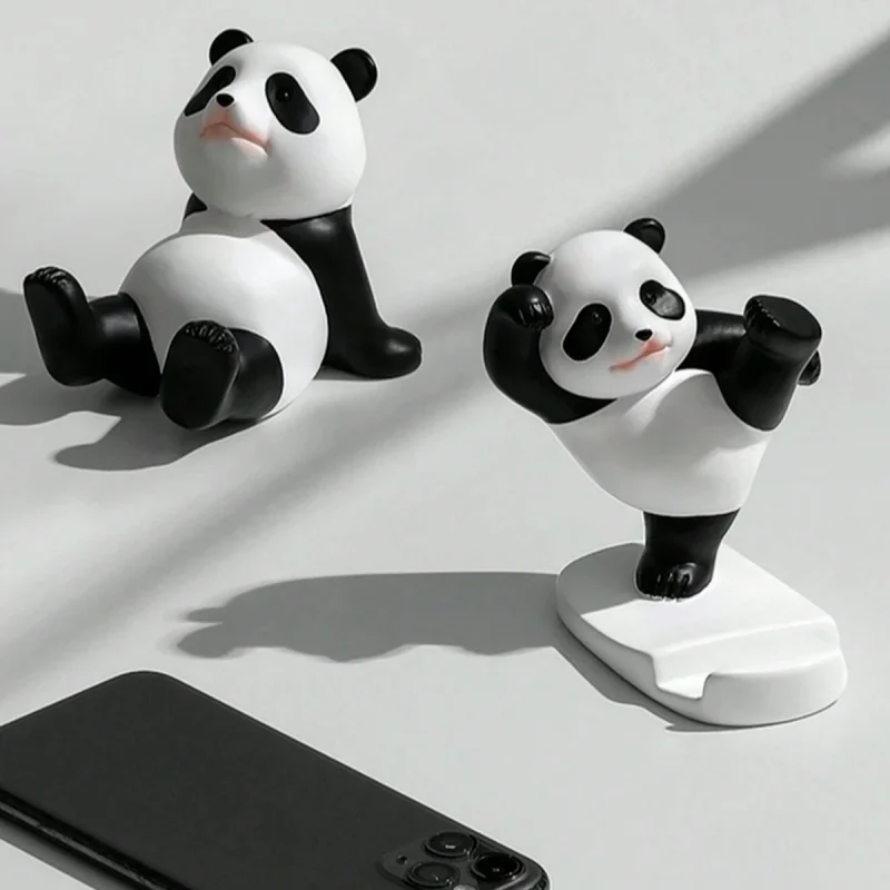 Cute Creative Panda Phone Holder & Tablet Stand - Image 4