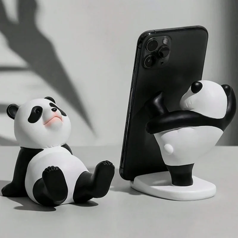 Cute Creative Panda Phone Holder & Tablet Stand - Image 7