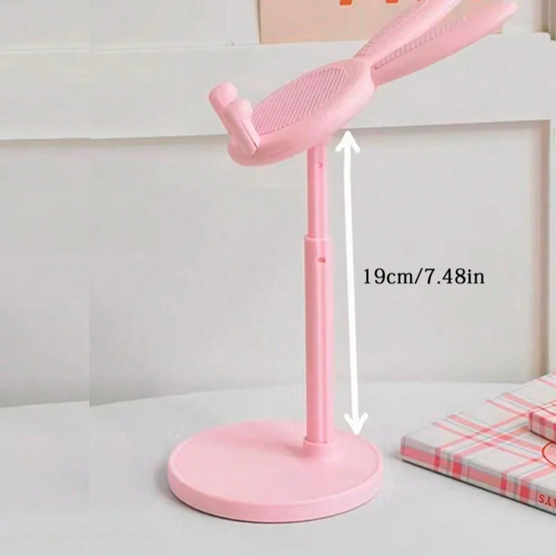 Rabbit Adjustable Pink Desktop Phone Holder - Image 5
