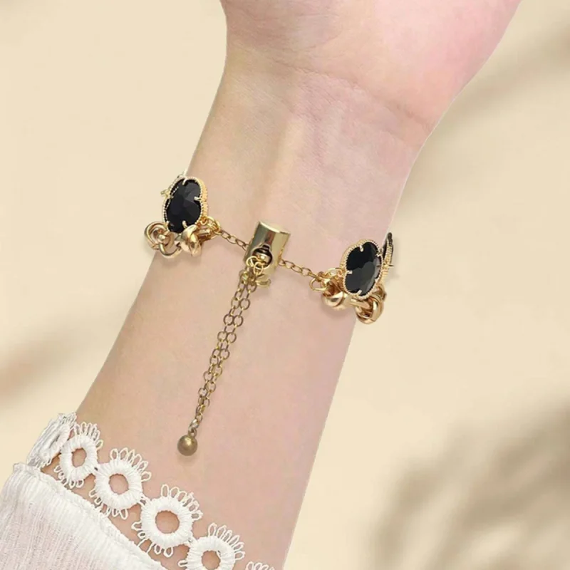 Elegant Gold Flower Apple Watch Band – Luxury Metal Bracelet Strap for Women | Compatible with Apple Watch Ultra, SE & Series 1-9 (42mm-45mm - Image 7